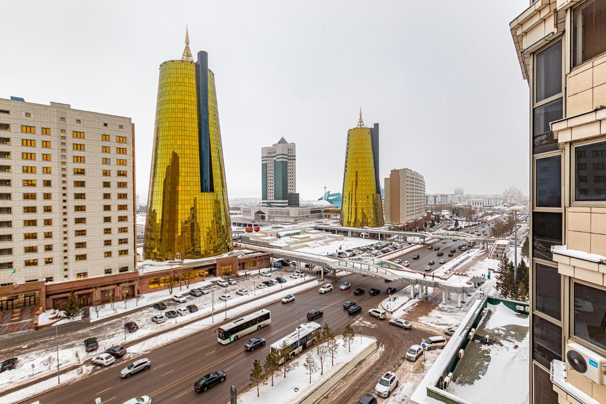 Апартаменты 2Day Apart У Байтерека Asztana Kültér fotó